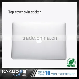 Wholesale Custom Waterproof Adhesive Protective Laptop Sticker for Macbook Pro 15 Retina thumbnail-4