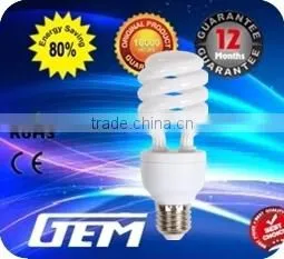 Best Selling China Supplier Linan 13w T2 Half Spiral Fluorescent Bulb for Home Lighting thumbnail-2