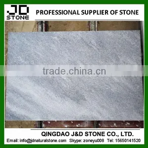 Flamed Cloudy Grey Marble Slab for Sale thumbnail-1