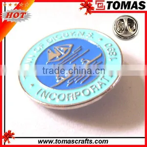 Free Design Custom Made Metal Enamel Boy Scout Lapel Pin Badge thumbnail-1