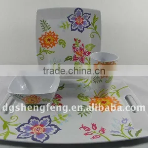 Melamine Dinnerware Sets thumbnail-2
