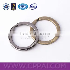 Durable Zinc Alloy Metal Key Ring thumbnail-1