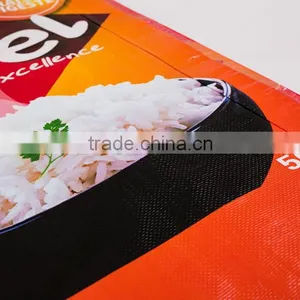 Rice Packing Bag With Colorful Bopp Laminated pp Woven Rice Bag 25kg/pp Sack thumbnail-2