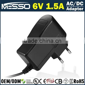 6V 1.5A Adapter 9W Led Lighting Light Lamp Bulb Strip Flashlight AC DC Power Adapter thumbnail-1