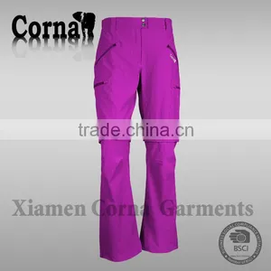 Spring Summer Fashion Colorful Made Anti-foul Breathable Polyester Convertible Short Pant Suits for Women thumbnail-1