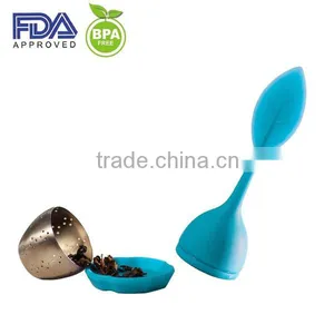 Floating Duck Silicone Tea Filter Silicone Tea Infuser Stainless Steel Tea Strainer,tea Bag ,tea Leaf ,tea Diffuser thumbnail-1