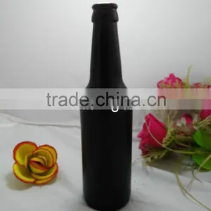 33cl 330ml Black Beer Glass Bottle thumbnail-1