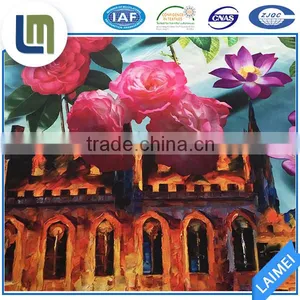 High Quality 100% Polyester Brushed Plain Digital Print Home Textile for Bedding thumbnail-3