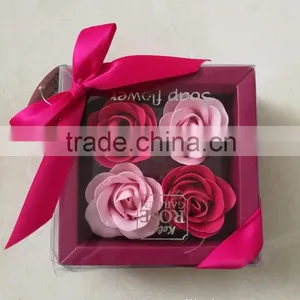 Natural Handmake Rose Flower Paper Gift Soap thumbnail-1