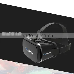 New Trending Hot 2016 3d VR Glasses Virtual Reality vr Box 2.0 With Remote vr Case thumbnail-3