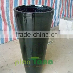 High Flower Pot Big Outdoor Flower Pots Fiberglass Flower Pots thumbnail-2
