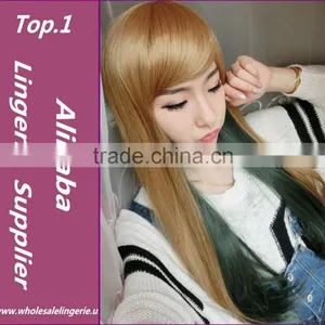 Fashion Sexy Style Anime Cosplay Party Hair Charming Women's Girls Hair Colorfull Long/SHORT SRTAIGHT Wig thumbnail-1