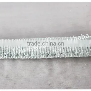 Fashion Design 1.5cm Width Tripe Lip Polyester Tape Garment Trim thumbnail-4