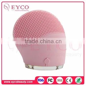 EYCO BEAUTY Rechargeable Sonic Natural Silicone Electric Facial Cleansing Brush thumbnail-3