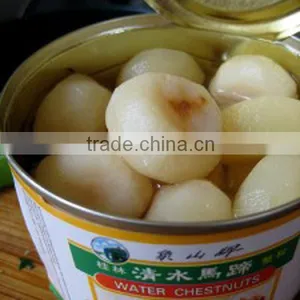 Food Product Canned Water Chestnut Made in China thumbnail-1