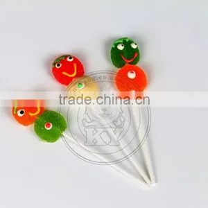 Gelatin Candy Snowman Gummy Jelly Lollipop thumbnail-3