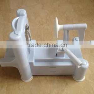 Tri-blade Turning Spiral Slicer 3 in 1 / Tri-blade Spiralizer / Spiral Vegetable Slicer thumbnail-4