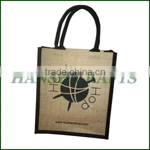 Jute Carry Bag Jute Shopping Bag thumbnail-2
