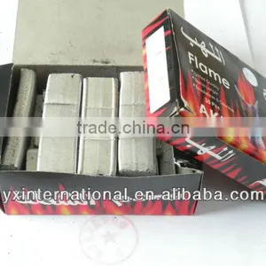 Silver Shisha Smokeless Cuban Charcoal 9*2.5*1.2cm thumbnail-1