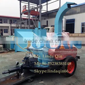 High Quality Movable Wood Chipper/diesel Wood Chipper thumbnail-1