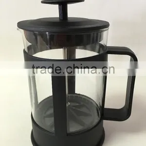 Plastic & Glass French Press (Black) thumbnail-1