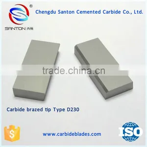 YG6, YG6X, YG8 Tungsten Carbide Welding Inserts for Turning Tool Holders thumbnail-1