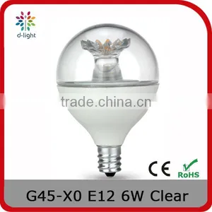 G50 500LM 6W REPLACEMENT 40W E14 GLOBAL TRANSPARENTS LIGHT WITH UL TECHNOLOGY thumbnail-1