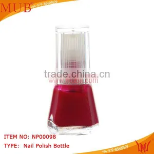 the New Design Fancy Red Nail Polish Empty Glass Bottle Wholesale thumbnail-1