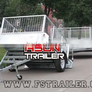 Fully Welded Cage Trailer 2017 (8x5'/Tilting/ADR) thumbnail-1