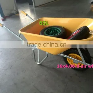 Big Capacity 85L Plastic Tray Garden Wheelbarrow thumbnail-3