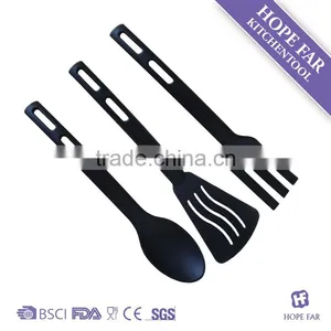 N456 Good Quality 3pcs Nylon Fork Spatula and Scoop Set thumbnail-1