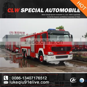 13000liters 6x4 Sinotruck Howo Fire Fighting Truck for Sale thumbnail-1