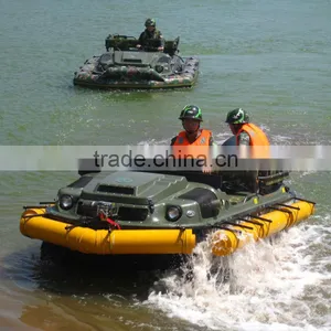 XBH 8X8-2A Jet Propelled Vehicle Floating Water River Lake Amphibious ATV Crossing River Car thumbnail-3