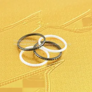Zirconia Ceramic Ring With Groove Zirconia Blank Ring thumbnail-3