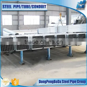 Pre Galvanized 80x80x1.2mm ms Zinc Coating Steel Tubes thumbnail-2