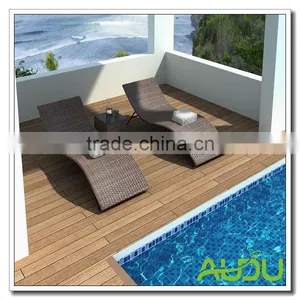 Audu 2 Pieces Resin Wicker Outdoor Pool Furniture thumbnail-1