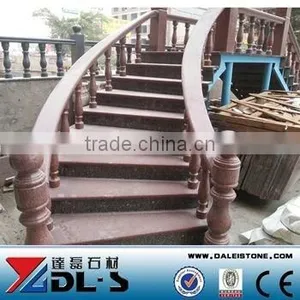Imperial Red Granite Balustrades Stair Baluster thumbnail-1