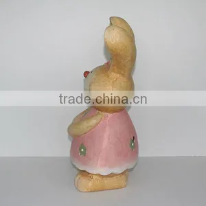 Magnesia Garden Ornament, Rabbit Resin Garden Ornaments thumbnail-2