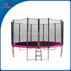 Create Fun Big 16ft Trampoline With Enclosure thumbnail-3