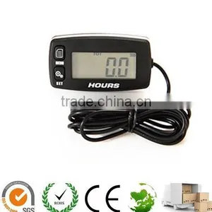 Digital Hour Meter Waterproof LCD Backlight for Motorcycle ATV Snowmobile thumbnail-1