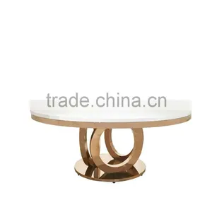 Stainless Steel Dinner Table for Dining Room Furniture thumbnail-5