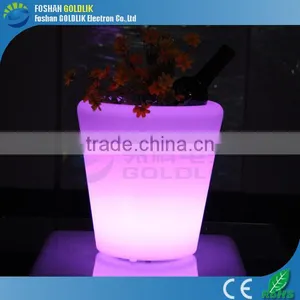 2014 Hot Sale Plastic Bucket for Ice Cream With 16 Changing Colors GKP-022RT thumbnail-2