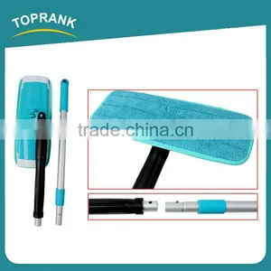 Toprank Floor Mop Cleaning Aluminium Handle Swift Microfiber Flat Catch Mop Squeeze Twist Mop thumbnail-2