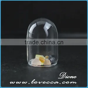 Hot Selling Flower Glass Dome / Rose Glass Dome/ Small Glass Dome thumbnail-1