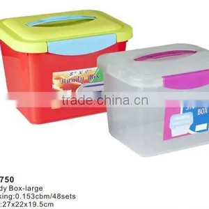 Plastic Rectangle Suitcase,handy Box,storage Box,us General Tool Box Th750 thumbnail-1