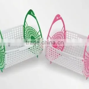 Small Flexible Plastic Handy Storage Basket thumbnail-1