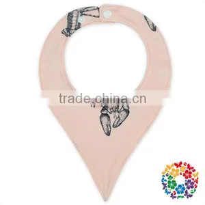 Baby Unisex Animal And Fruit Print Drooling And Teething Baby Bibs Triangle thumbnail-6