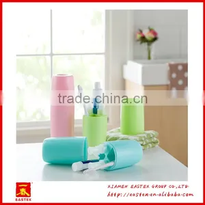 Hot Sell Good Quality Plastic Toothbrush Case Portable Travel Toothbrush Case Can Hold Shower Gel Shampoo thumbnail-1