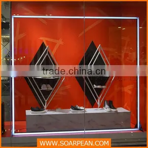 LED Shoes Store Display Rack Metal Window Display Props thumbnail-1