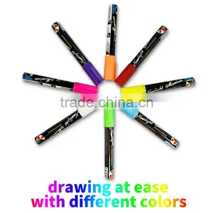High Quality Flashing Board Marker Pen / Cheap and Non-toxic Fluorescent Highlighter thumbnail-1
